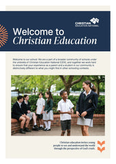 Welcome to Christian Education