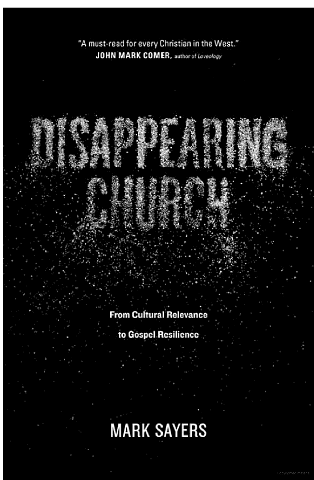 Disappearing Church